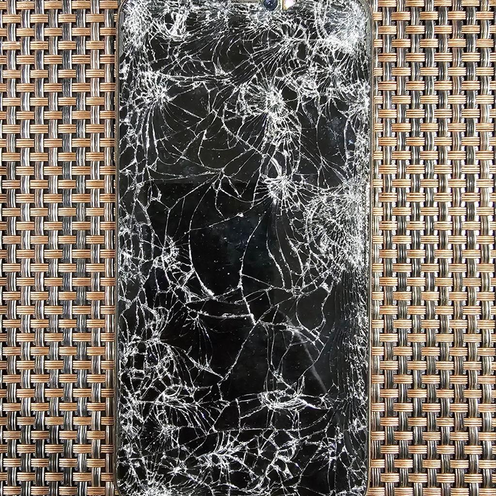 iPhone XS Max Spares/Repairs, completely damaged on both sides, FMI on may be of use for parts. Sold as seen.