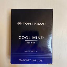 Eau de Toilette für Männer von Tom Tailor „Cool mind“. Neu und unbenutzt. Neupreis 10 €