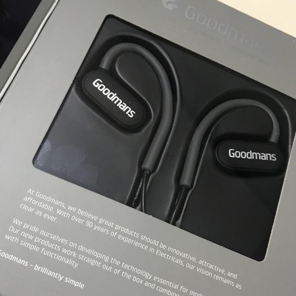 Goodmans wireless best sale athletic earphones