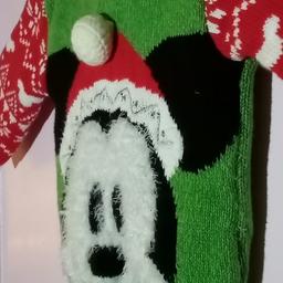 DISNEY STORE Baby Boys Mickey Mouse Knitted Christmas Jumper 3-6 Months up to 68cm.

Collection preferred or can be posted out at extra costs globally.  Always try to minimise costs & recycle materials, as well as combine postage if interested with other items.  

Local delivery available at extra costs to cover fuel & time, but you will be requested to pay a deposit via PayPal due to time wasters.  

Learnt the hard way, but such is life.

Bag 1213