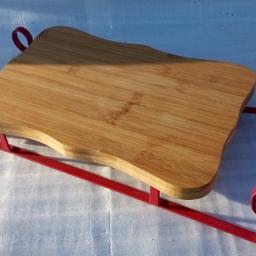 Christmas Cheese Cutting Board Serving Tray Sleigh.

USED FOR STORE DISPLAY ONLY, as no cuts or groove marks, as show in the photographs.  So Elevate Your Christmas Table  delights with this unique serving board!

Dimensions: Approximately W20 x L40cm, providing ample space for delectable treats and delights.  Made from beechwood so safe for serving food, as does taint the flavour.

Coal for Christmas.
OH DEAR! WAS SOMEONE ON THE NAUGHTY LIST THIS YEAR? THAT CAN ONLY MEAN A LUMP OF COAL ON CHRISTMAS DAY!  An olde tradition.

Don't miss out on the chance to add elegance to your Christmas festivities. Secure your Noel Sleigh Serving Board today and let the holiday magic shine on your table! 🎁🛷

Local delivery available at extra costs to cover fuel & time, but you will be requested to pay a deposit via PayPal due to time wasters.  

Learnt the hard way, but such is life. 🥳

Box 1213