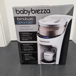 Baby Brezza - Formula Pro Advanced - automatischer Flaschenzubereiter - dosiert und mischt heißes Wasser und Milchpulver auf Knopfdruck, weiß
Neu und originalverpackt