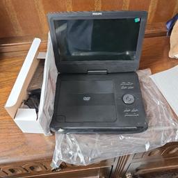 Philips portable dvd player 10inch screen never used , collection only