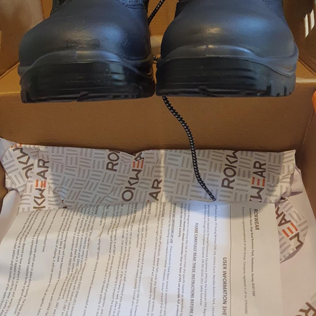 Rokwear hot sale safety boots