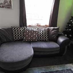 selling due to new one coming Tuesday need gone in great condition come with matching cuddle chair pick up chesterfield