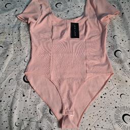 ribbed corset body suit, brand new size 16 from new look,