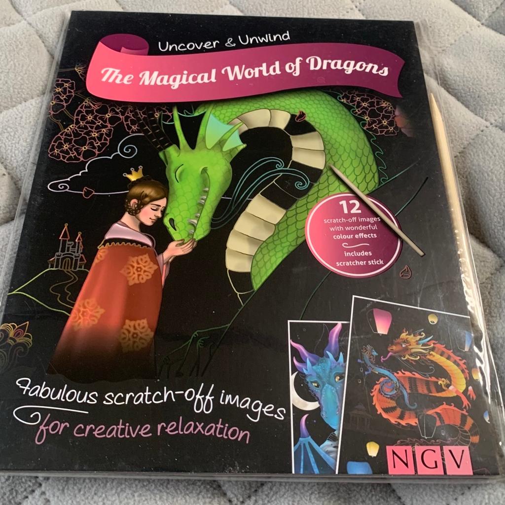 The Magical World of Dragons - Scratch Art in NN14 Ringstead für 4,00 ...