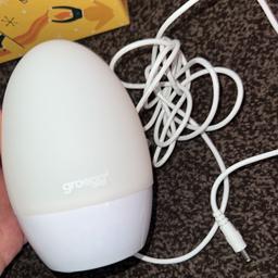 Tommee tippee groegg thermometer and digital colour night light