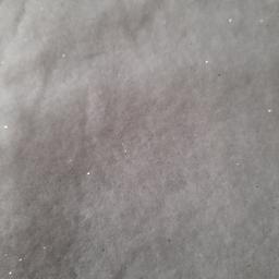 XMAS glittery SNOW fabric to put your tree on are make a Snow scene gcd length 58inches x 36inches wide I have 2 pks 1 brand new never been used