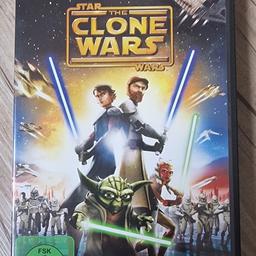 Verkaufe hier den Star Wars - The Clone Wars Film auf DVD.

Gebrauchsspuren sind erkennbar.

Die DVD selbst ist in einem guten Zustand.