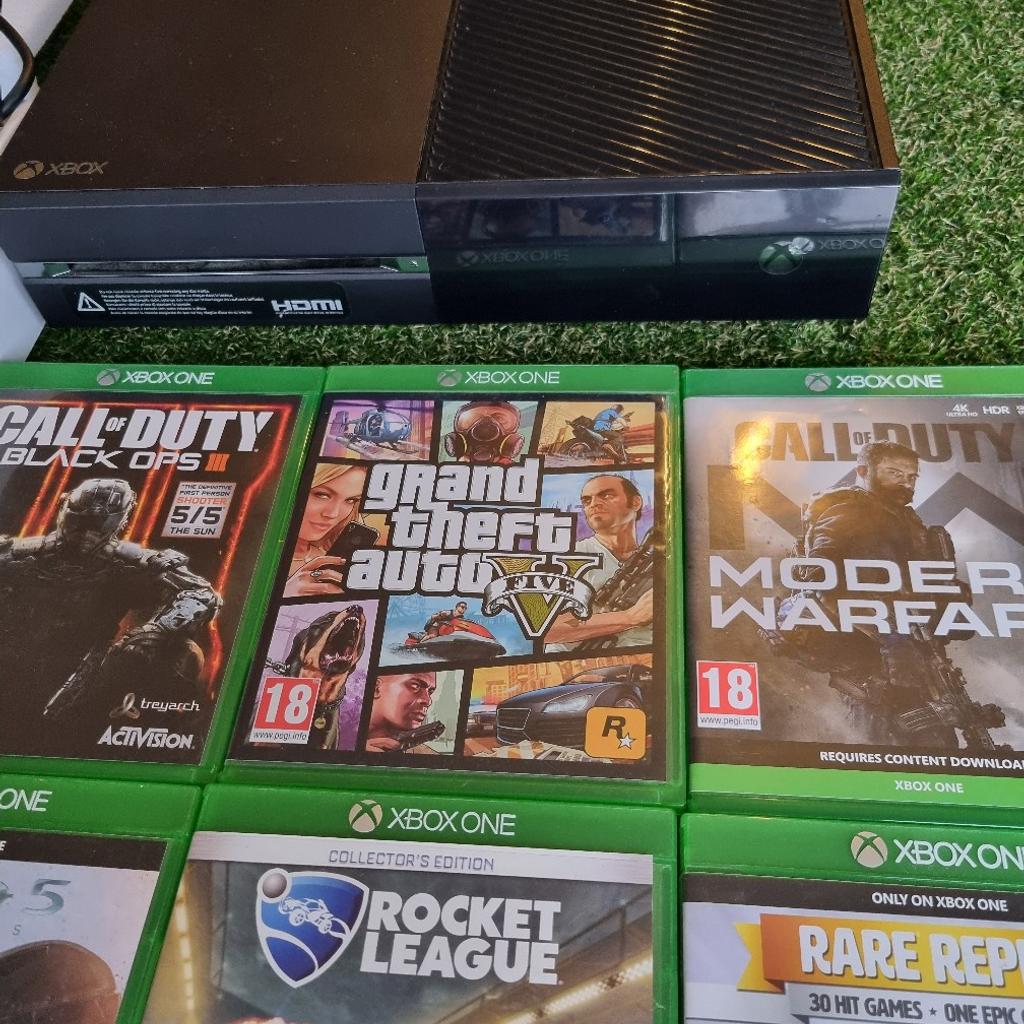 Xbox one 500gb black edition
Tested and works perfectly
Comes with Control pad 2x charging packs plus chargers & adapter new in box
6 games plus built-in games on console
Hdmi cable
2 turtle beach headsets
Brick power supply
Comes with original box too
Everything needed to play today
Xbox bundle ready for collection se20 postcode