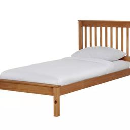 🔹️Habitat Aspley Single Bed frame

🔹️New

🔹️Size W101, L203, H102cm

🔹️22cm clearance between floor and underside of bed.

🔹️Total maximum user weight 110kg