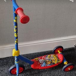 lovely little scooter for a paw patrol loving little one.