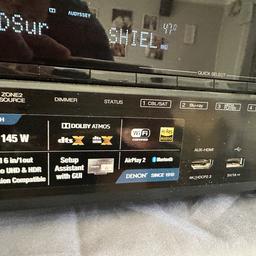 Denon receiver, great condition. Comes with acoustic centre and 2 front speakers worth £150

Grab a bargain and listen to those Christmas movies with great surround sound!