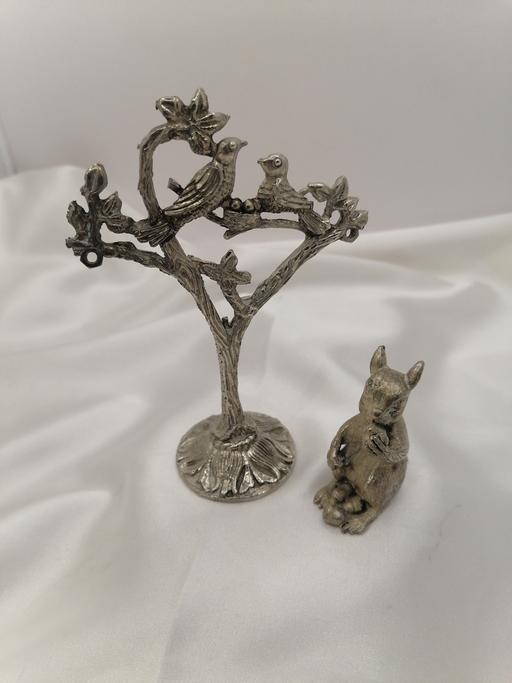 Buy & Sell Kent Tonbridge and Malling - Photos for Silver Plated Bird & Squirrel Ornaments