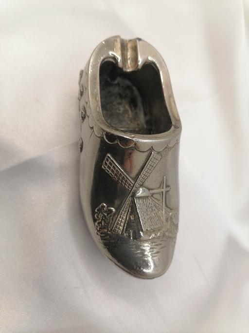 Buy & Sell Kent Tonbridge and Malling - Photos for Silver Plated Shoe Ashtray With Windmill