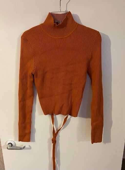 Buy & Sell South West London West Brompton - South West London - Photos for ZARA Open Back Ribbed Cropped Jumper