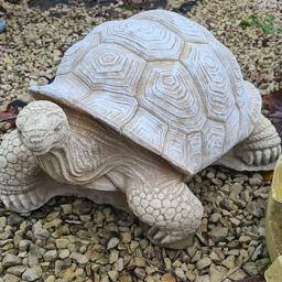 Large Tortoise made in concrete. 20 inch long by 12 inch tall. Billesley B13 or delivery possible for cost of fuel