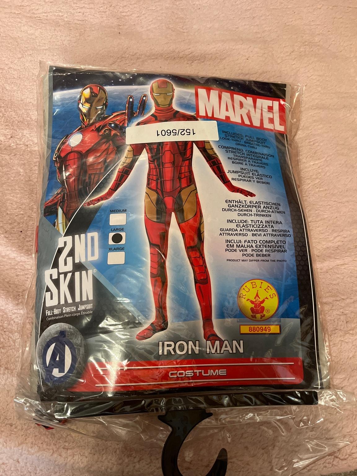 Iron man 2nd skin costume adults large in B69 Sandwell for £10.00 for ...