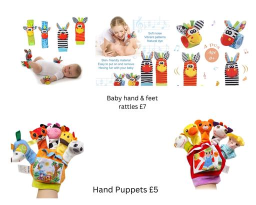 Buy & Sell Lancashire Preston - Photos for Baby Wrist & feet rattle - Hand Puppets