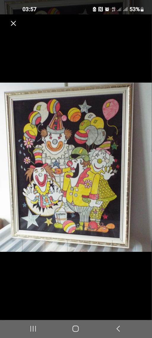 Buy & Sell Essex Thurrock - Essex - Photos for vary rare child's clown picture