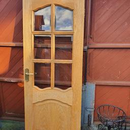 3 x interior oak doors
very good condition
comes complete with fittings
height door 1 =195cm width= 76.
height door 2= 198cm width=76.
height door 3= 196cm width =76.
please notedoirs priced individually
ie,£35:00 each.