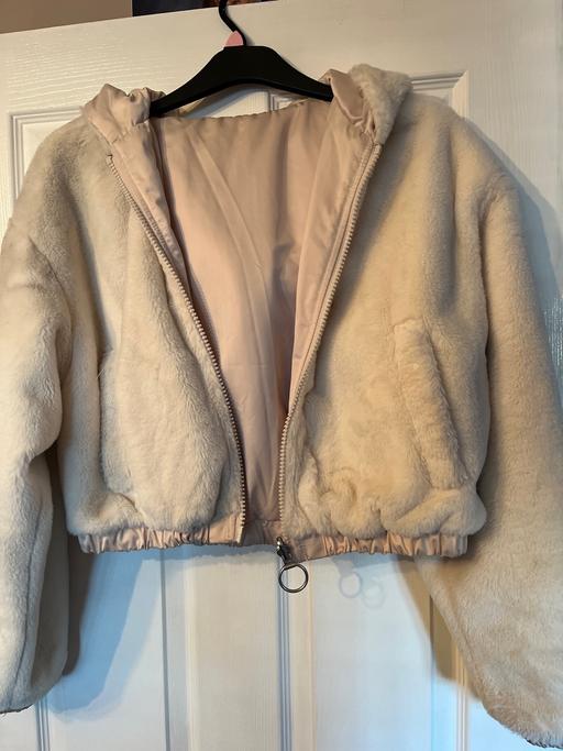 Buy & Sell West Midlands Sandwell - Photos for Ladies size 10-12 reversible coat fur/silky