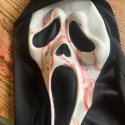Ghost Face Bloody Mask