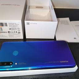 Huawei P30 Lite 128GB 4GB RAM mobile phone like new condition in original box. Phone is originally from a major retailer.

[6.15 inches screen size IPS]
[15.3cm x 7.3cm x 0.7cm depth 159g]
[1080 x 2312 pixels, 19.3:9 ratio (~415 ppi density]
[Octa-core 4 x 2.2 GHz Cortex-A73 & 4x1.7 GHz Cortex-A53 with Mali-G51 MP4 GPU]
[48 MP, f/1.8 8MP 2MP triple Camera with Selfie Camera 24 MP, f/2.0]
[3340mAh battery]

*Lovely peacock blue colour
*Unlocked to all networks
*Comes with box instructions
*Original Huawei mains USB-C charger
*Spare Screen protector
*I can provide P30 Lite case (Brand New) if required.

This phone also has a MicroSD slot ideal if you want to add up to max 256GB storage on top of the phones 128GB storage!

Will be factory reset for new owner. Collection from B27 Birmingham near McDonalds Olton only.