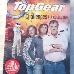 Top Gear - The Challenges 1-4 Collection.  DVD ###NEW  & still SEALED in factory shrink wrap.

Box 1216