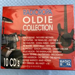 10 x CD - Oldie - Collection mit original Interpreten, da ist alles dabei, natürlich original verpackt, und unbenutzt. !!!