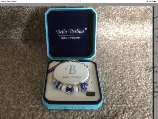 Buy & Sell West Sussex Crawley - Photos for BELLA PERLINA Charm Bracelet silver tone