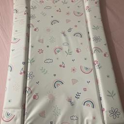 Changing mat for girl. Like new only used handful time as I had extra one.
Like new. Wiped with antibacterial spray and kept in cupboard 
Welcome to collect 
Nearest area can drop off