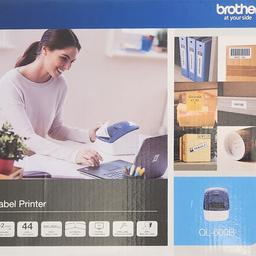 Brother Label Printer like New

Virtually unused, used twice.

Like brand new with all packaging Cables etc