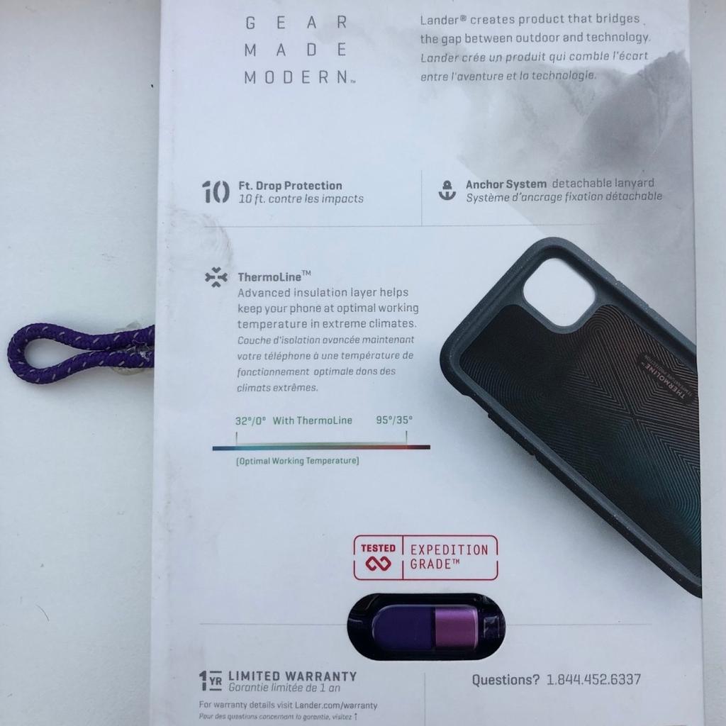 I Phone 11 pro Mac phone cover case & Lanyard
Brand new in box
Purple colour
