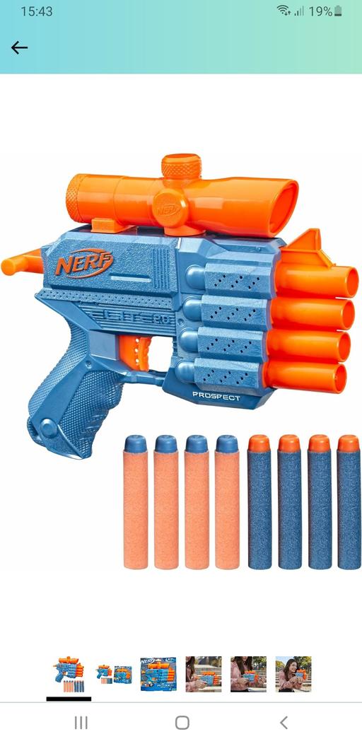 Buy & Sell North West London Harrow - Photos for NEW Nerf Elite Gun