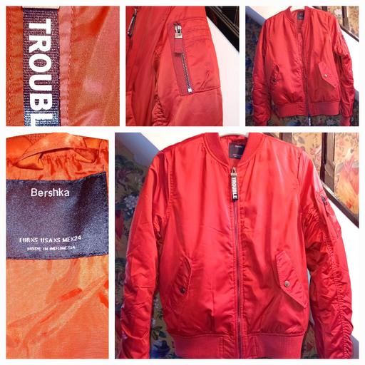 Buy & Sell Cheshire East Basford - Cheshire East - Photos for womens bomber jacket WORN ONCE Fit 8-10