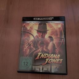 4K Indiana Jones - Das Rad des Schicksals, Verpackung und Filmdisks in gepflegtem Zustand, Versand möglich, nur innerhalb Deutschlands, Versandkosten trägt der Käufer, Privatverkauf daher keine Rücknahme oder Gewährleistung