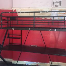 Bunk bed and bottom desk with good mattress ,
Offer accepted, cash only