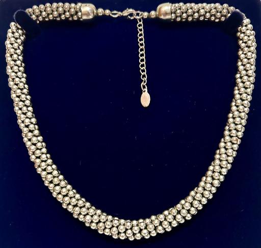 Buy & Sell Surrey Mole Valley - Photos for Silver Tone - Bobble / Rope Statement Chain