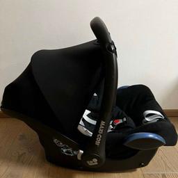 Zu verkaufen Maxi Cosi Cabriofix

Verwendbar von Geburt an bis zu einem Alter von ca. 12 Monaten

Gebrauchspuren (sehe bilder)

NUR ABHOLEN!!!!!!!