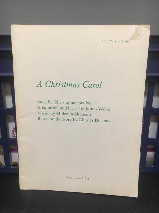 Buy & Sell Lancashire South Ribble - Photos for A Christmas Carol - Sheet music