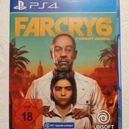 Far Cry 6 für die Sony Playstation 4 und 5.

nur wenige Male gespielt daher in einem sehr guten Zustand. siehe Bilder.

Versand oder Barzahlung bei Abholung auf Wunsch gerne möglich.


privatverkauf ohne Garantie ohne Gewährleistung und Rückgabe.