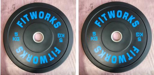 Buy & Sell Greater Manchester Bolton - Photos for Olympic Bumper plates 2 x 5kg Brand-new