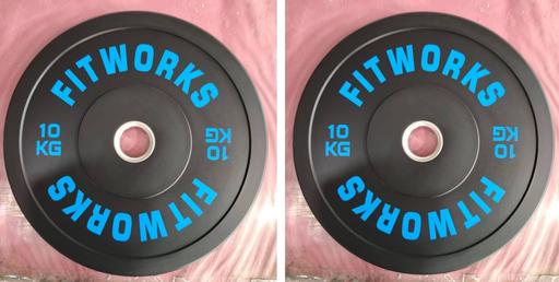 Buy & Sell Greater Manchester Bolton - Photos for Olympic Bumper plates 2 x 10kg Brand-new