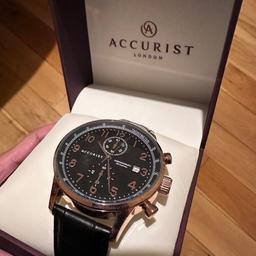 Brand new Accurist Mens Watch, still have the box, not used.