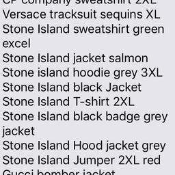 Got 20 Items to go to a reseller who can sell them individually and double his investment. 
Would also swap it for a authentic canada goose carson/ Wyndham coat. Looking for four figures for the lot.