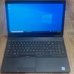 Dell latitude 5580
Screen Size 15.6”
Windows 10 Pro
Intel Core i5 @ 2.40GHZ
6th Generation
8GB Memory
250 Fast SSD Hard Drive
Webcam
Wireless/Wifi
Hdmi Port
Usb Port
Network Port
Dell Original Charger

**ONLY £95.00**

**Check Photos**

**Small Chip on lid **

**Usual price £120.00**

PERFECT FOR OFFICE, UNIVERSITY, COLLEGE, SCHOOL WORK, INTERNET SURFING, FACE BOOK, YOU TUBE, LEARNERS, BEGINNERS, CHILDREN.