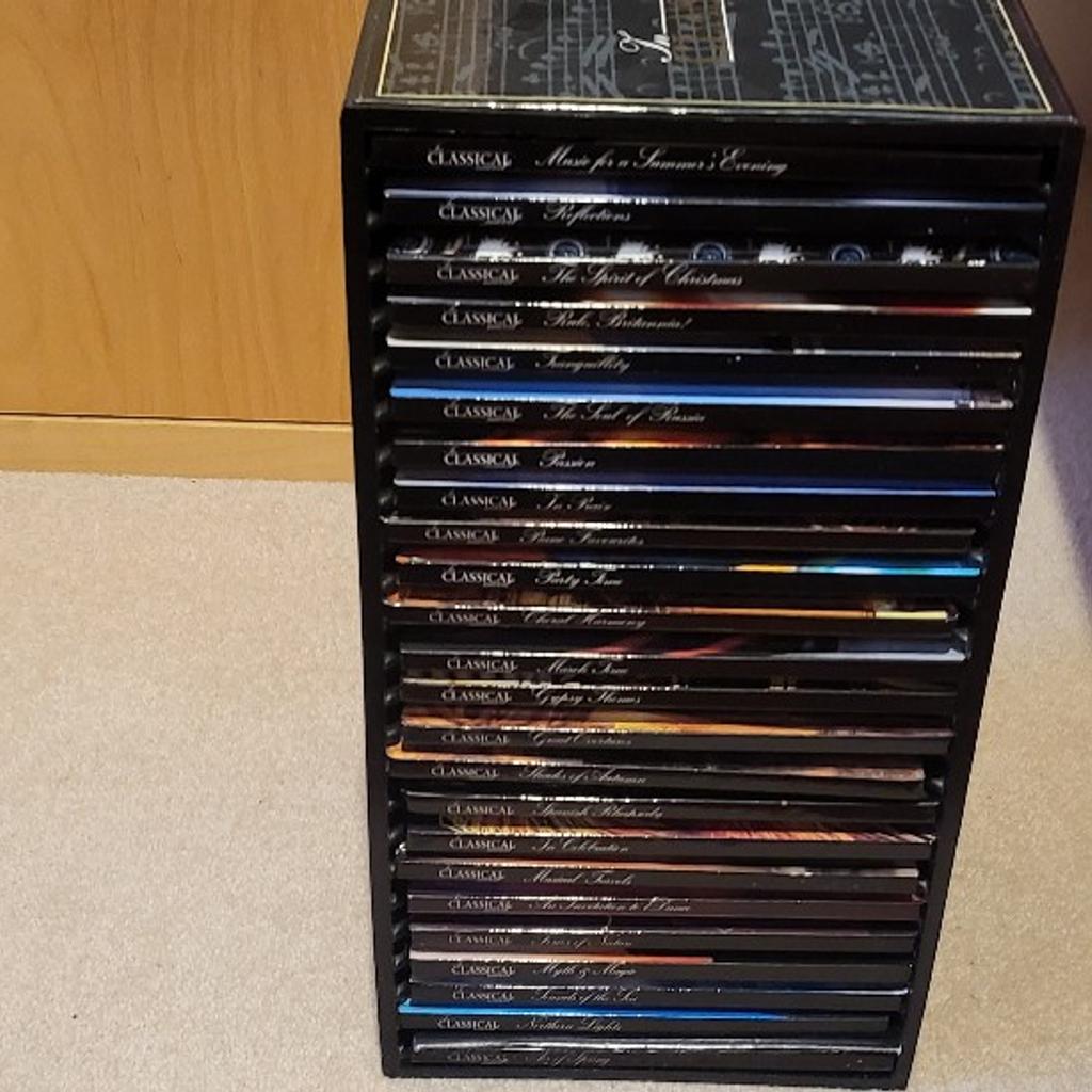 24 classical music cds,various genre,s,collection from Desborough.