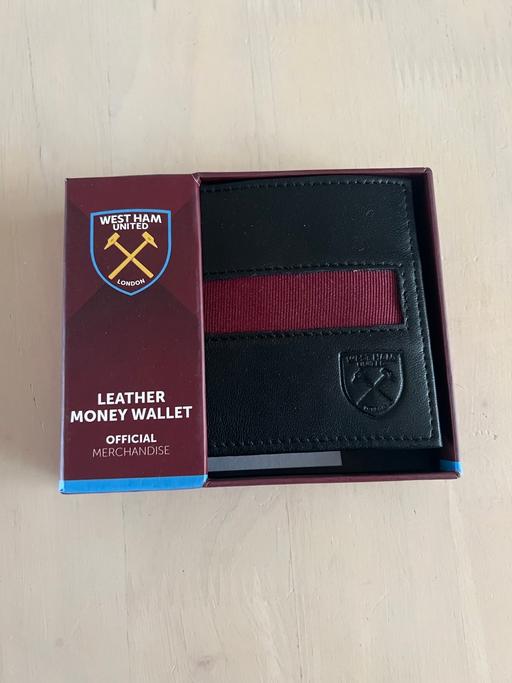 Buy & Sell South West London Kingston upon Thames - Photos for West Ham leather wallet